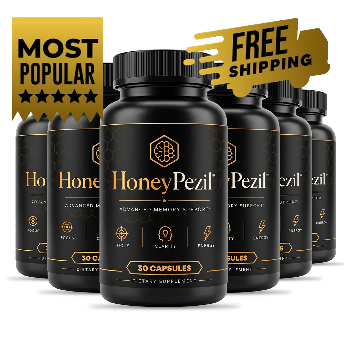 HoneyPezil six-bottle offer package